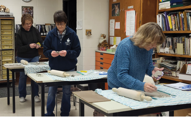 Creating Pottery Garden Markers